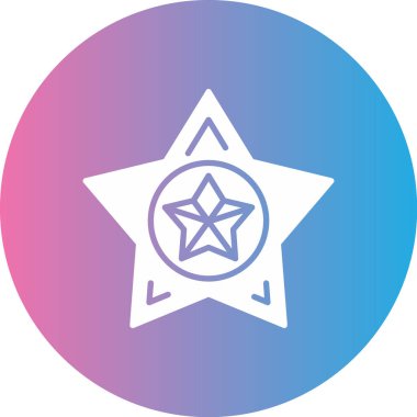 yıldız simgesi vektör illüstrasyonu