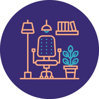 Bitki. Web simgesi basit illüstrasyon