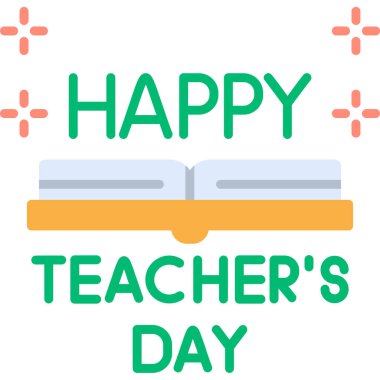 Öğretmenler günün kutlu olsun. vektör tasarımı