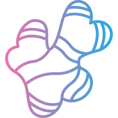 İzole edilmiş tek bir bebek ayakkabısının vektör çizimi