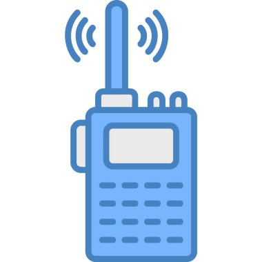 radyo radyo ikonu vektör illüstrasyonu