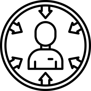 İnsanların vektör illüstrasyonu