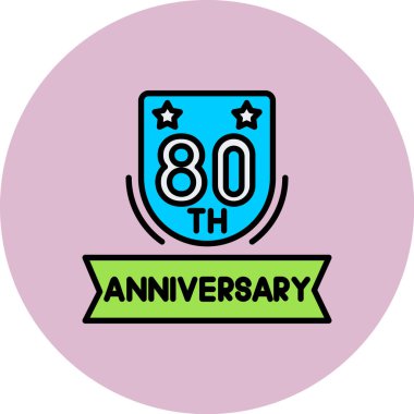 Sekseninci yıldönümü dairesel vektörü