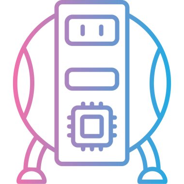 sunucu simgesi çizimi