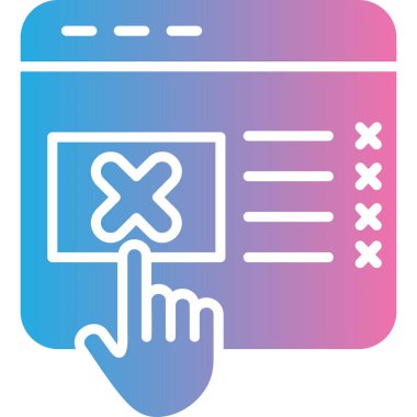 seo modern simgesinin vektör illüstrasyonu