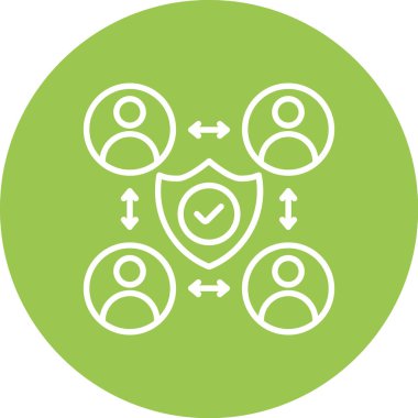 seo modern simgesinin vektör illüstrasyonu