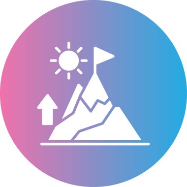 Güneş simgesinin vektör illüstrasyonu