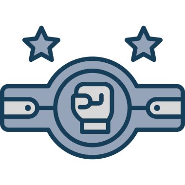 Madalya. Web simgesi basit illüstrasyon