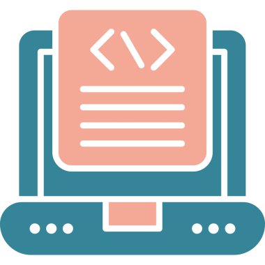 bilgisayar simgesi, vektör illüstrasyonu