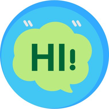 Konuşma baloncukları simge tasarımı