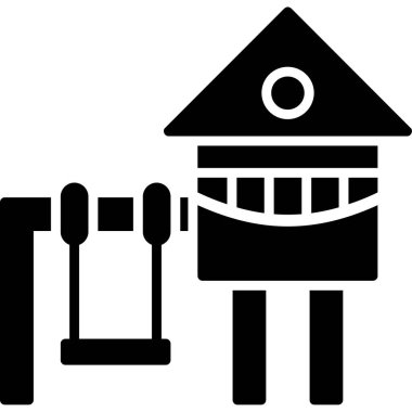 Bir gaz simgesinin vektör illüstrasyonu