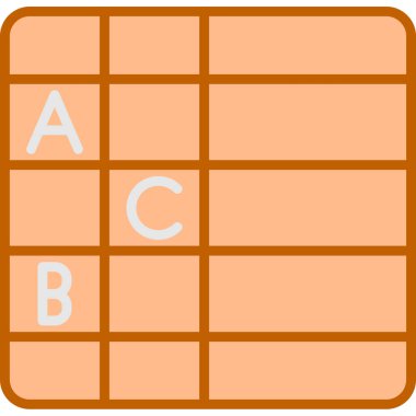 alfabe bulmaca simgesi vektörü