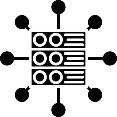 seo modern simgesinin vektör illüstrasyonu