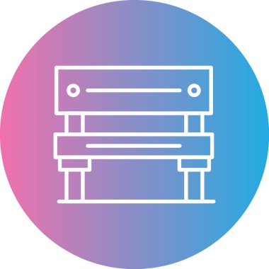 Modern b 'nin vektör illüstrasyonu eksik simgesi