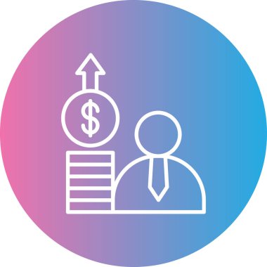 Vektör Doları simge tasarlamak