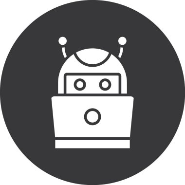 Modern simgenin vektör illüstrasyonu