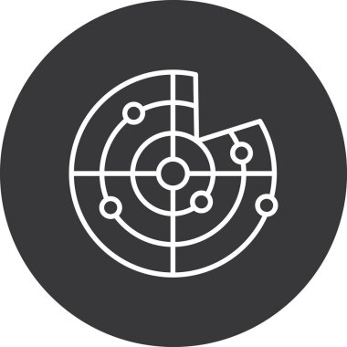 hedef simge vektör illüstrasyonu