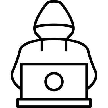 Dizüstü bilgisayar ve fare simgesi ile bilgisayar monitörü