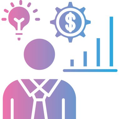 Dolar vektör simgesi modern basit illüstrasyon