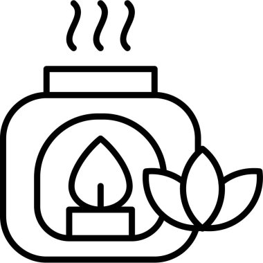 kahve fincanı simgesi taslak biçiminde