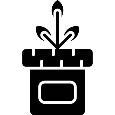 Hediye. Web simgesi basit illüstrasyon