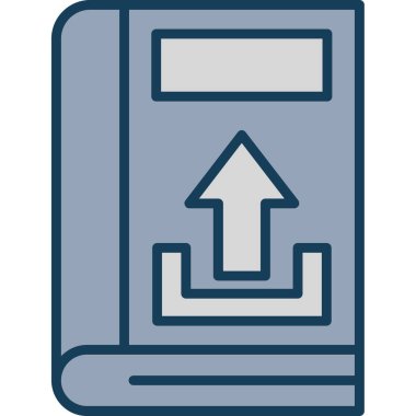 Modern simgenin vektör illüstrasyonu