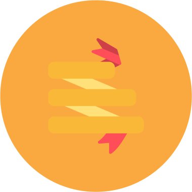 Tek bir izole simgenin vektör illüstrasyonu