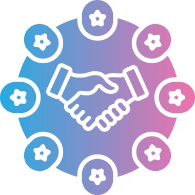 İş simgesinin vektör illüstrasyonu