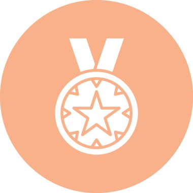 Madalya vektör illüstrasyonu