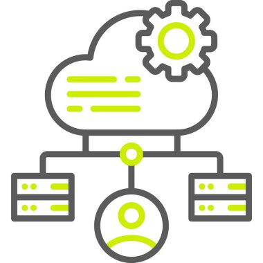 ağ paylaşım simgesi çizimi