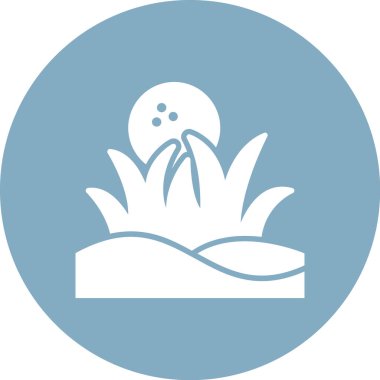 beautiful flower vector line icon