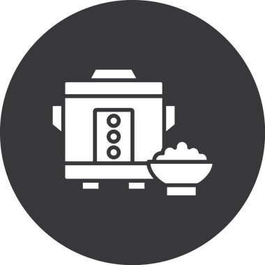 Gıda simgesinin vektör illüstrasyonu