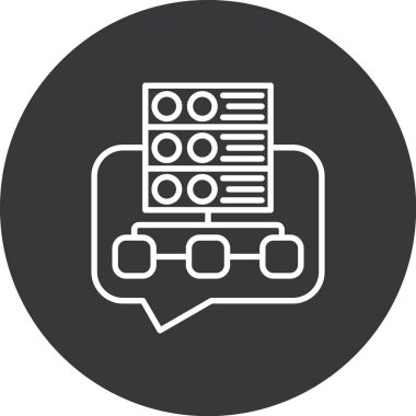 seo modern simgesinin vektör illüstrasyonu