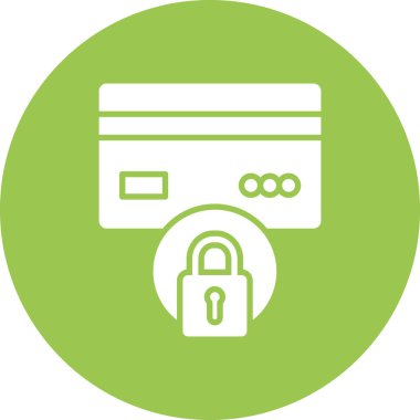 Kredi kartı vektör simgesi