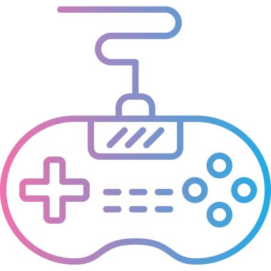 oyun denetleyici simgesi vektör çizimi