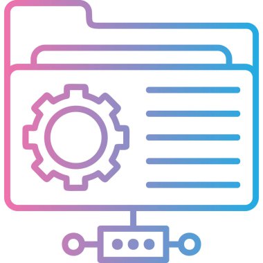 seo modern simgesinin vektör illüstrasyonu