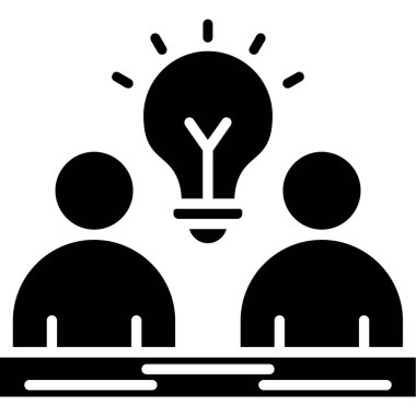 ampul simgesi vektör illüstrasyonu