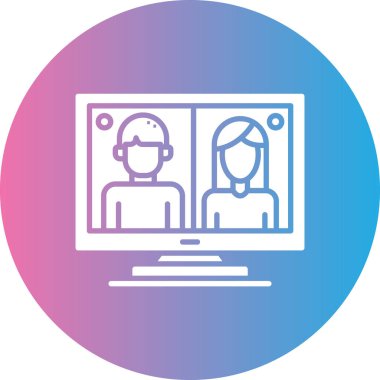 seo modern simgesinin vektör illüstrasyonu