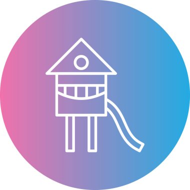 Fener simgesinin vektör illüstrasyonu