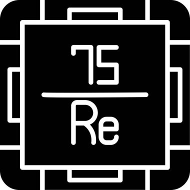 Kimyasal. Satır tasarımında vektör simgesi.