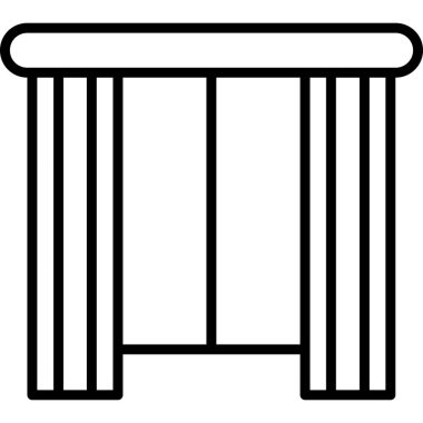 sütun vektör çizim