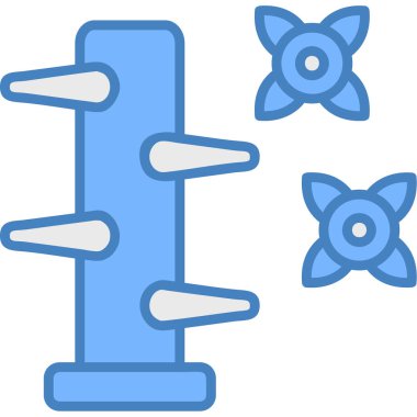 Çiçek. Web simgesi basit illüstrasyon