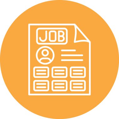 görev simgesi vektör illüstrasyonu