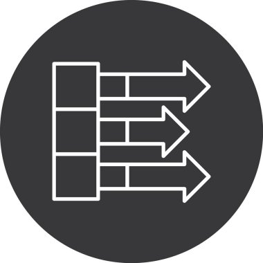 Çıkış simgesi. Vektör biçimi düz simge, yuvarlak açılar, gri arkaplan, beyaz arkaplan.