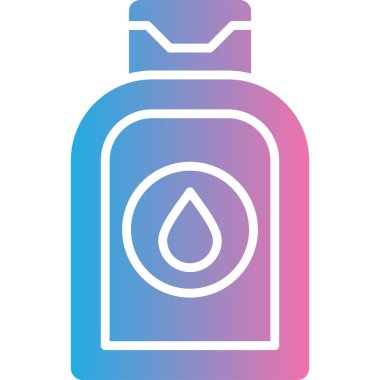 Bir şişenin vektör illüstrasyonu