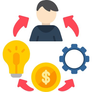 başlangıç iş fikri simgesi