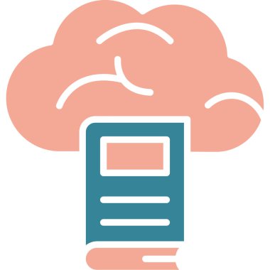 Bulut deposu. Basit resimleme