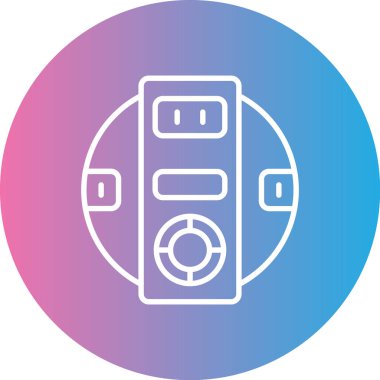 Modern b 'nin vektör illüstrasyonu eksik simgesi