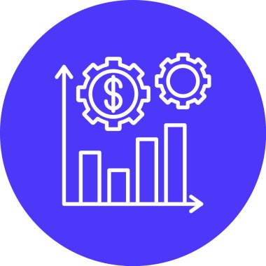 Kişisel ve ticari kullanım için vektör iş simgesi.