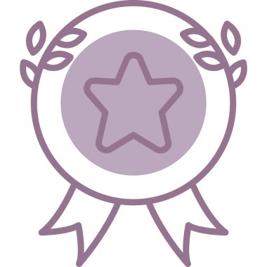 Ödül. Web simgesi basit illüstrasyon